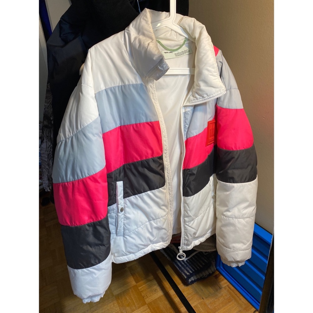 Off-White Puffer Anorak Jacket size L